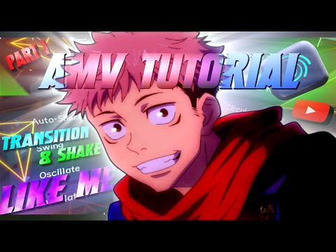 [PART-1] Transition & Shake Like Me 🙌🏻 | Alight Motion | Free Shake XML below | AMV TUTORIAL 📲 !