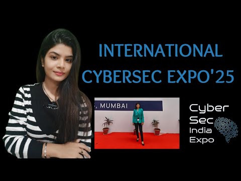 A video very special to my ❤️ | CYBERSEC EXPO'25 | Cyber Security Expert | DIGI FORENSICS By Nidhi