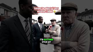 Asking the elderly to vote Labour 😂 #uk #labour #veo3 #funny #comedy #politics #government #laugh
