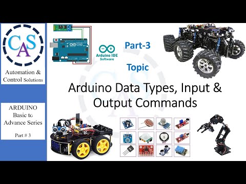 03 ARDUINO Data Types, Input & Output Commands
