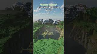 Amazing 1.21.5 Minecraft Seeds For Java & Bedrock  #shortsfeed  #minecraft