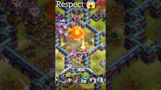 WHAT A COMBO TROOPS 😱💯 #COC #clashofclans #supercell #clasher