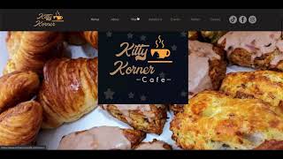 Bad Rhino Website Design Project - Kitty Korner Cafe