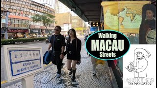 [4K] Walking MACAU: Prince Henry the Navigator Avenue 殷皇子大馬路 Avenida do Infante D Henrique (China)