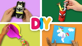 4 INCREDIBLE Crafts to make today | Fast-n-Easy | DIY Labs