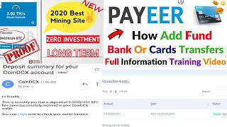 Live Withdraw 0.0005BTC Proof Of LabMining in Bank😱😱 |Create Account In PAYEER | Full Setup Explain😎
