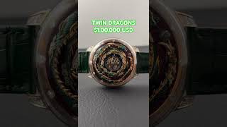 Timelapse of the CRAZY Jacob & Co. Mystery Tourbillon Twin Dragons. 🐉🐉