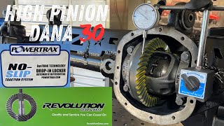 Dana 30 Re-Gear: Revolution Gears & Powertrax No-Slip locker Install Jeep TJ | LJ | XJ | MJ | YJ