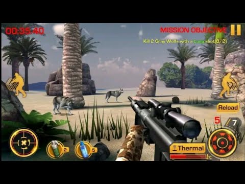 Wild Animals Hunting Game Dino Hunting Games, level 1 Wild Hunt Android 💯