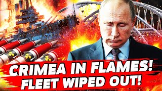 🚨BREAKING: NUCLEAR WARSHIP DESTROYED! CRIMEA BURNS! MASSIVE STRIKE ON RUSSIAN NAVY! | DASHA