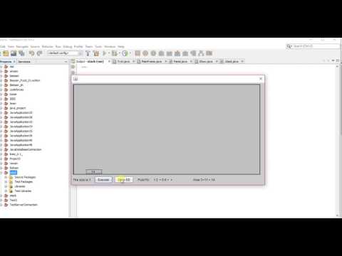 Simple Java Project / Simulate the infix and postfix equations / 2015