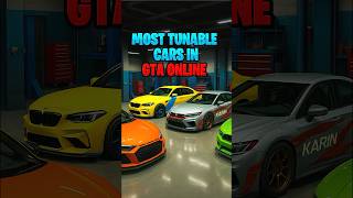 The Most Tunable Cars in GTA Online