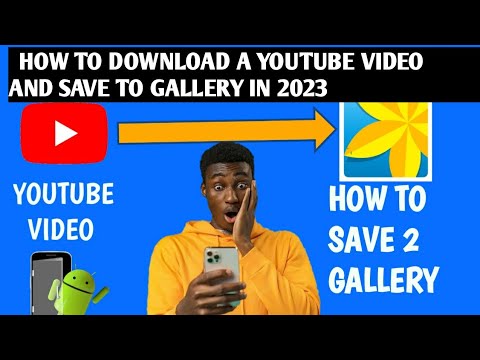 Download YOUTUBE Videos Directly to Gallery | 2023