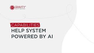 Gravity Software Help System Powered by AI