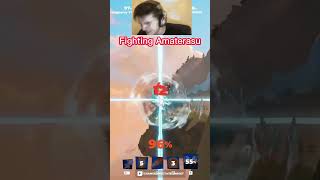 Fighting Amaterasu vs playing Amaterasu Divine knockout #shorts #games