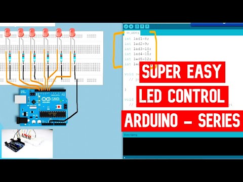 How to blink Leds with Arduino | Super Easy Tutorial | With animation | Led Interfacing Arduino