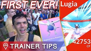 ポケモンGO史上初の伝説のポケモンレイド!! ルギアを捕まえた!!