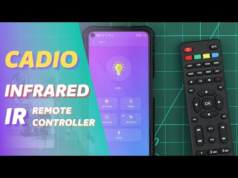 Control your CADIO devices with infrared remote controller (ESP8266 - ESP32) | CADIO Home Automation