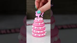 Barbie Mac Stack! 💕 #macaron #barbie #shortsvideo #shorts