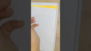 Cover Page Idea || #shorts #coverpage #easyart #easyideas #diary