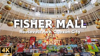 [4K] FISHER MALL QUEZON CITY: Updated Walking Tour | Philippines 2025