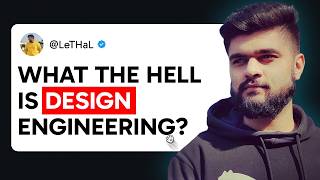What the Hell is Design Engineering? | Manu Arora