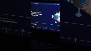 Portfolio Website #CodingJourney #DeveloperLife #softwaredeveloper #coding #codingstruggles #tech