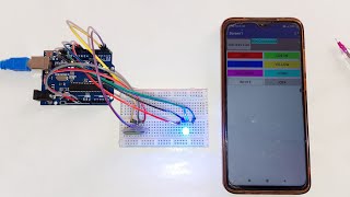 Bluetooth RGB controller app | MIT app inventor