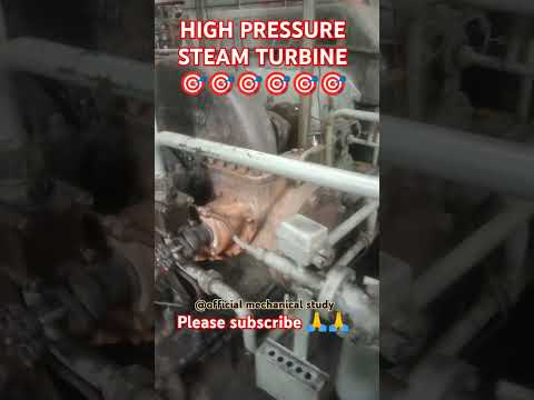 HIGH PRESSURE STEAM TURBINE#automobile#shortvideo #viralvideo#mechanical #engineering#mechanism ⚙️⚙️