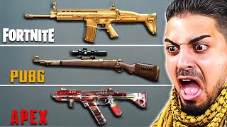 I Stole Every Famous Battle Royal Loadout …. 