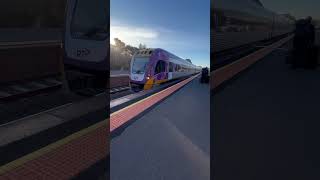 V/Line VLocity Train to Southern Cross Arriving @ Castlemaine Station June 2025