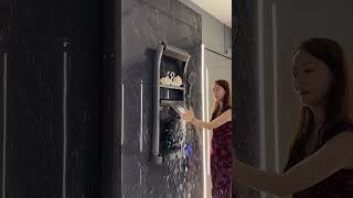 Modern bathroom tech #BathroomUpgrade #HomeTech #ModernBathroom  #DigitalShower #HomeImprovement