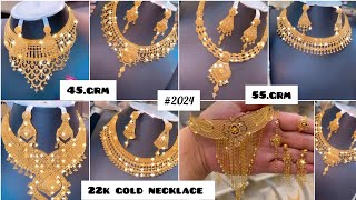 Gold Necklace Designs with Weight And Price||22k Gold Necklace Designs with price