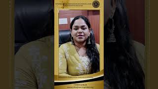 Dr. Kiruthika Balakrishnan finding Fellowship in Regenerative Medicine in Infertility very useful ||