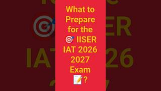 📢 Get Top Rank in IISER-IAT Exam with Top🏅 Rank Coaching! IISER IAT 1 on 1 Online Classes. #iiser