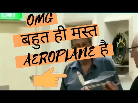 Elastic Band handmade Aeroplane