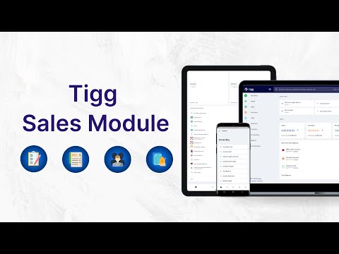 Tigg Sales Module