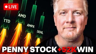 Penny Stock +52k WIN 🚀 +AI Rockets