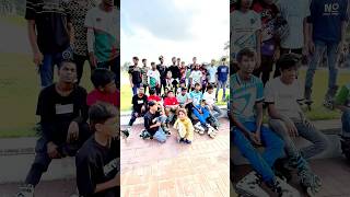 skating stunt, don't try it without any training #skating #skater #skate #skatersharif #reels