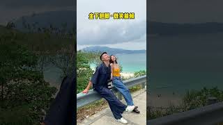 Between the mountains and the sea, you take photos like this #Let's go to the sea #Photography pose