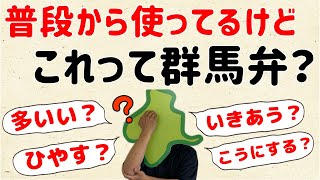 【他県では通じたり通じなかったり】これって群馬弁？【群馬と栃木の「おとなり劇場」】