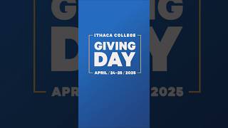 IC Giving Day is April 24-25 🎉 #shorts #ithacacollege #ithaca #ny #new york #givingback #giving