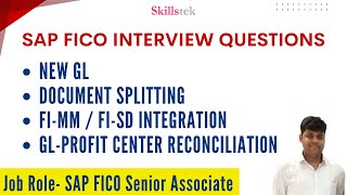 SAP FICO Interview Questions- Real-Time Job Analysis | SAP FICO Senior Associate Profile