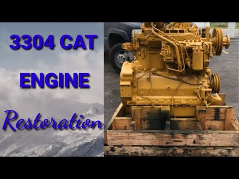 Engine Restoration 3304 caterpillar for payloader