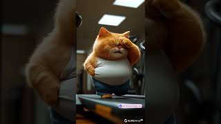 When even cats question their life choices #AnimateImage #ImageToVideo #AIGenerated #Shorts