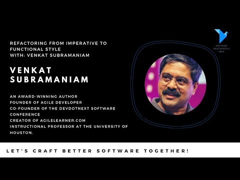 Refactoring from Imperative to Functional Style with Venkat Subramaniam