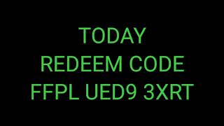 TODAY REDEEM CODE IN TAMIL