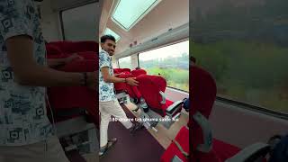 India’s Most Scenic Train Ride? 🇮🇳💚 (Rain, Hills & 180° Views!) #shorts
