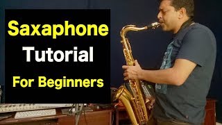 #4 Saxophone Tutorial For Beginners ( Play Sharp & Flat Notes ) || Musical Guruji