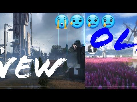 PUBG Mobile lite Old Map Vs New Map Comparison | Erangle 2.0 Review